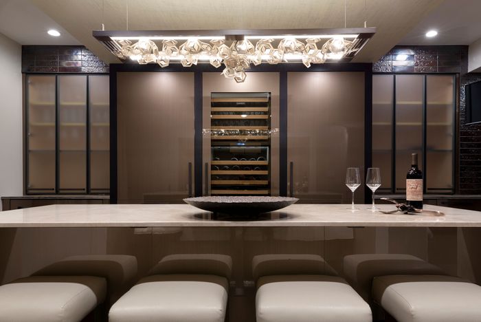 Basement Goes From Basic To Modern and Classy